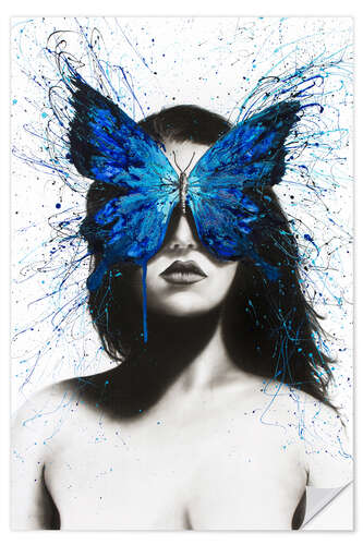 Selvklebende plakat Butterfly Mind