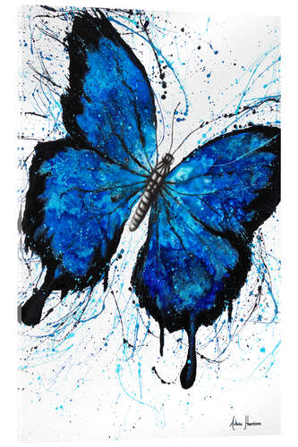 Acrylic print Beach Butterfly