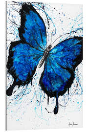 Magnettafel Strand-Schmetterling