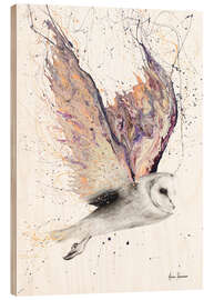 Obraz na drewnie  Heart Winged Owl - Ashvin Harrison