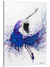 Magnettafel Abendhimmel-Tänzerin