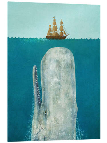 Acrylic print The whale