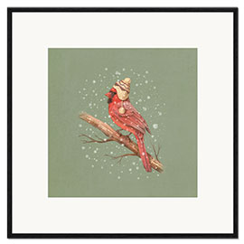 Framed art print First snow