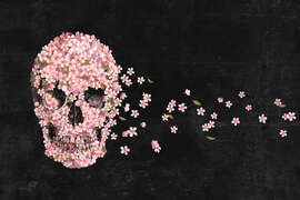 Magnettafel Wunderschöner Tod