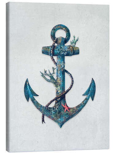 Canvas print lost at sea