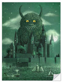 Wandsticker Zeit der Giganten - Terry Fan