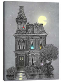Canvas print  Haunted house - Terry Fan