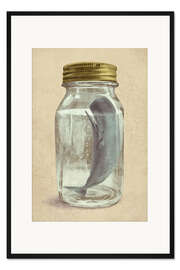 Gerahmter Kunstdruck Das Aussterben