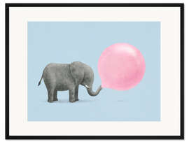 Gerahmter Kunstdruck Jumbo Dumbo