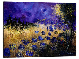 Magnettafel Getreidefeld bei Nacht