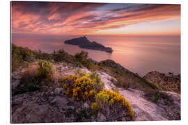 Gallery print Sa Dragonera | Burning Sky (Mallorca / Spain)