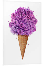 Magnettafel Eis mit Flieder