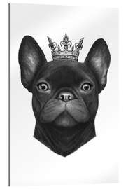 Gallery print Queen French Bulldog