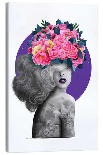 Canvas print Violet dreams