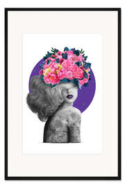 Gerahmter Kunstdruck Violet dreams