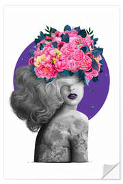 Wall sticker Violet dreams