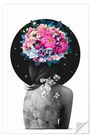 Wall sticker Infinity of bloom