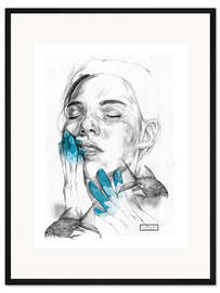 Gerahmter Kunstdruck Wasser