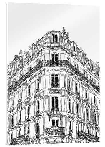 Gallery print Parisian Façade