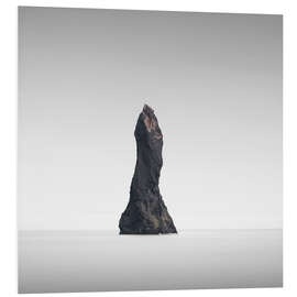 Foam board print Reynisdrangar in Iceland II