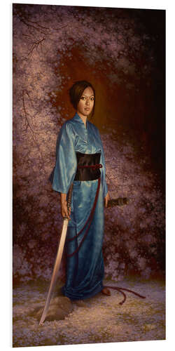 Cuadro de PVC The Blue Kimono