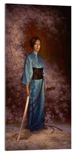 Galleritryck The Blue Kimono