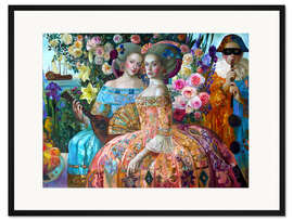 Gerahmter Kunstdruck Schwestern