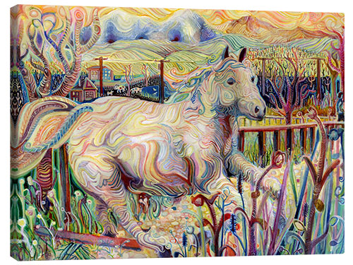 Canvas-taulu My Soul is an Escaped Horse