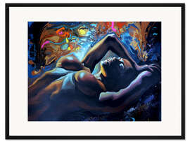 Gerahmter Kunstdruck Dekadenz