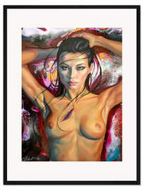 Gerahmter Kunstdruck Nachtgeschmack