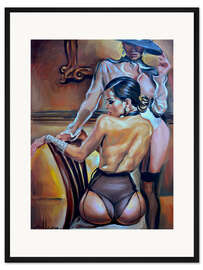 Gerahmter Kunstdruck Erotisches Interesse