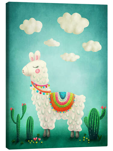 Canvas print Llama I