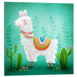 Gallery print Llama II