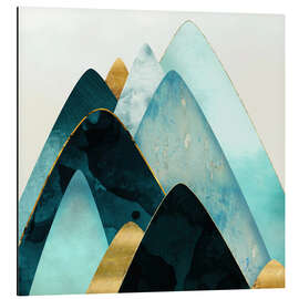 Magnettafel Goldene und Blaue Berge