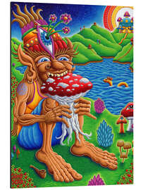 Quadro em alumínio Muncher Of Mushroomland