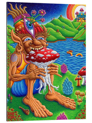 Gallery print Muncher Of Mushroomland