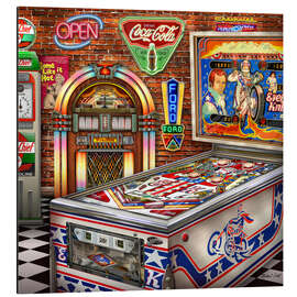 Magnettafel Vintage Americana