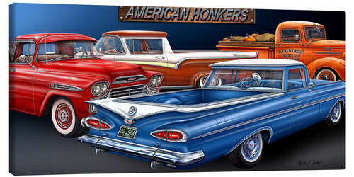 Canvas print American Honkers