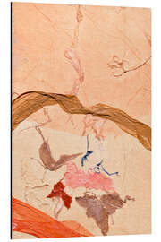 Magnettafel Blattwerk abstrakt II