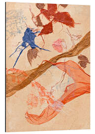 Magnettafel Blattwerk abstrakt I