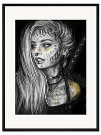 Gerahmter Kunstdruck Erblühen und Erobern