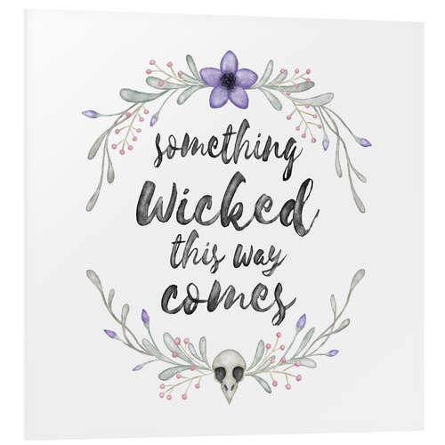 PVC print Something wicked