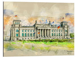 Magnettafel Reichstag Berlin