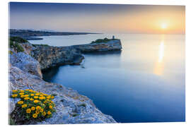 Acrylglas print Sunrise in Porto Cristo