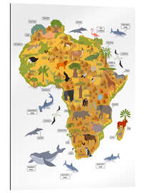 Gallery print African animals