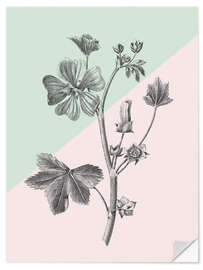 Wall sticker Botany Study VII