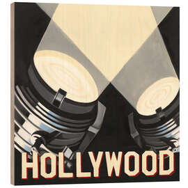 Holzbild Hollywood