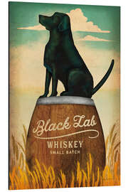 Magnettafel Black Lab Whiskey