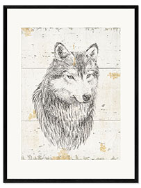 Innrammet kunsttrykk Wild and beautiful III