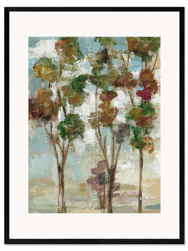 Framed art print Serene forest II